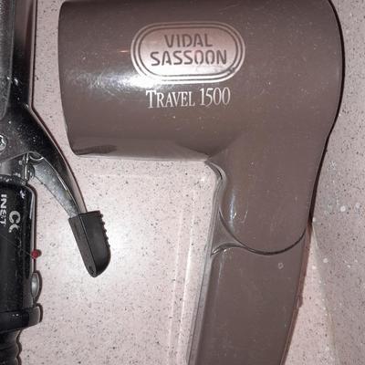 Haircare - curling iron - flat iron - and blow dryer