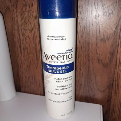 Men's hygiene items shaving brushes, lotions, cologne and more