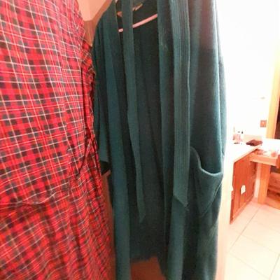 Three Men's Bathrobes