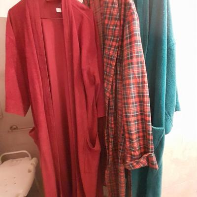 Three Men's Bathrobes