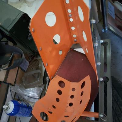 Motorcycle Trailer Parking Block