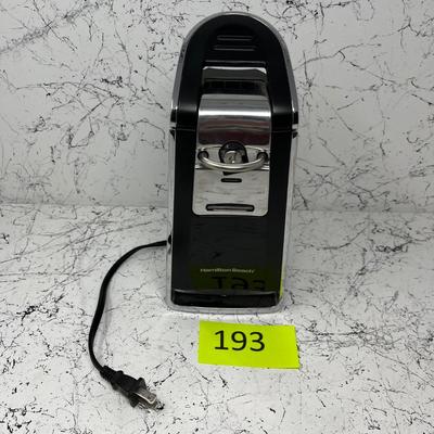 Electric can opener