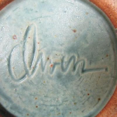 Hand Painted Pottery Bowl Signed By Artist