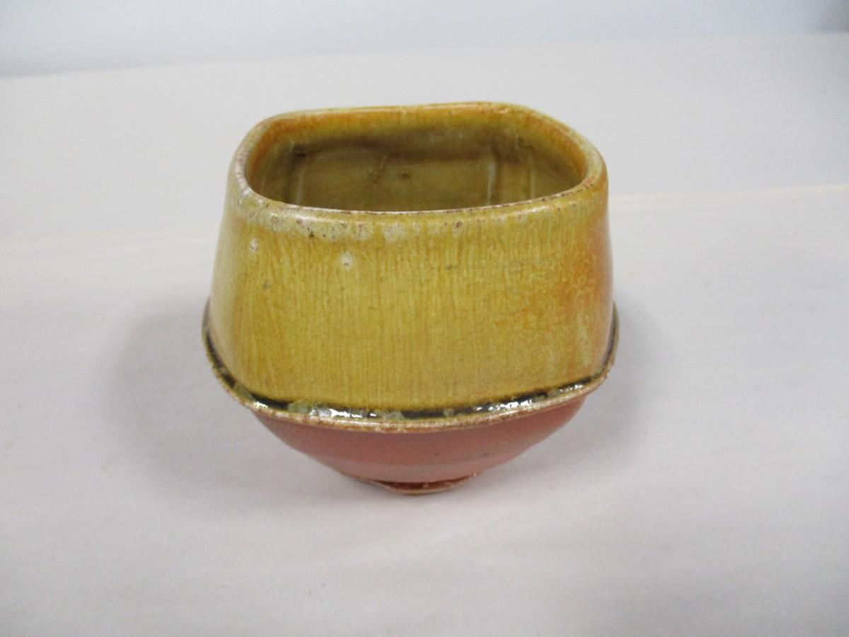 Handmade Pottery Vessel Marked