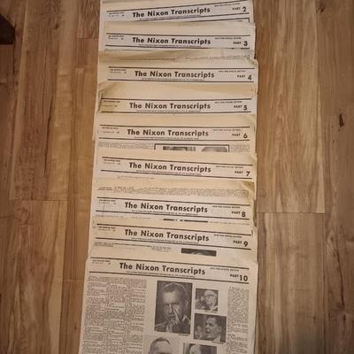 The Nixon Transcripts parts 1-10 from the Denver Post 1974