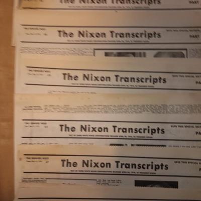 The Nixon Transcripts parts 1-10 from the Denver Post 1974