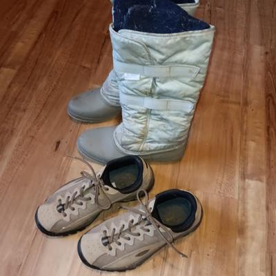 Women's Asolo Shoe's Size 6.5 with Sorel Boots Size 7 - 7.5
