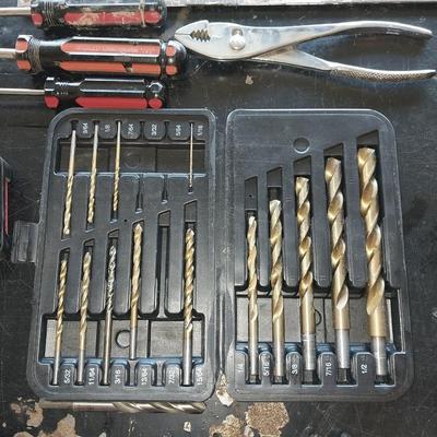 BOSCH AND BLACK&DECKER DRILL BITS-CLAMPS AND MORE