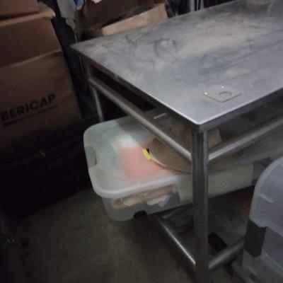 Stainless Steel Rolling Table