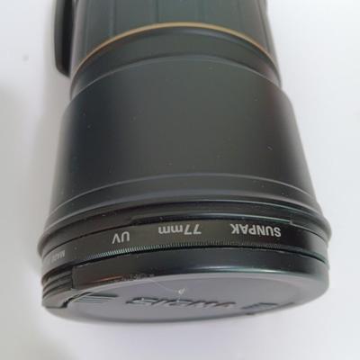 Sigma 135-400mm 1:45-5.6 APO Lens for Canon EF Cameras With case