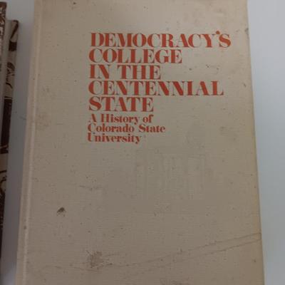 Fort Collins Colorado State University Silver Spruce yearbook 1973 with Democracy's college in the Centennial state History of CSU book