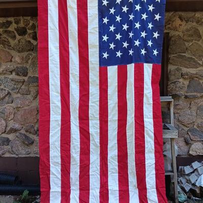 HUGE United States of America flag "Best" Valley Forge 100% cotton Flag, Isn't she beautiful!?! 6'x10'