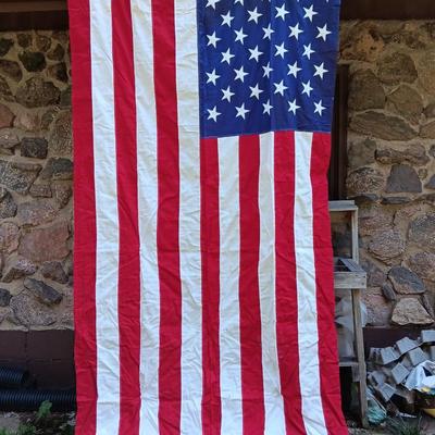 HUGE United States of America flag "Best" Valley Forge 100% cotton Flag, Isn't she beautiful!?! 6'x10'
