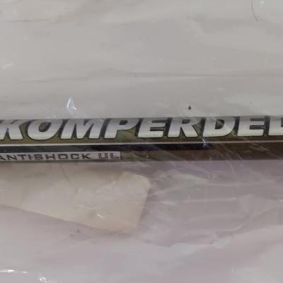 Two brand new Packaged Komperdell anti-shock Walker walking / hiking sticks