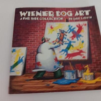 Five The Far Side books with Calvin & Hobbes book too