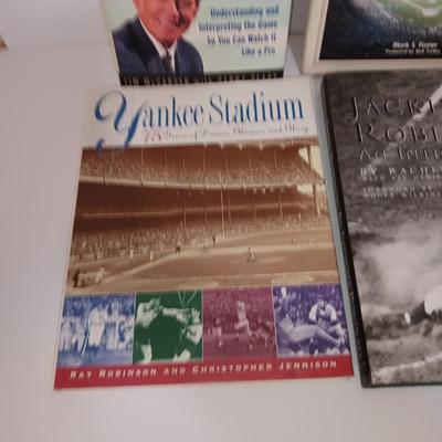 Books on Baseball Denver Bears, Tim Carver's Baseball, Jackie Robinson, and Yankee stadium