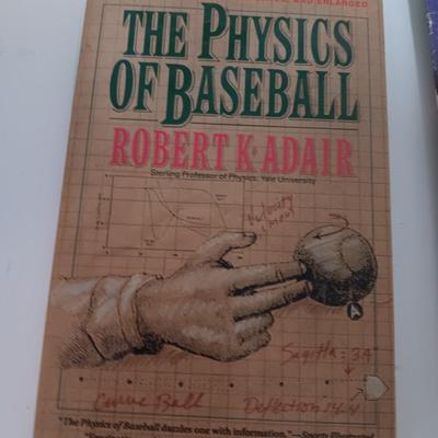 Baseball books - Physics of baseball - 1983-Mile-High program and scorecard- Heritage - Coors field - and more