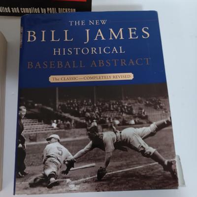 Last of the Baseball books Bill James- Baseball's famous first basemen- Baseball abstract - and others