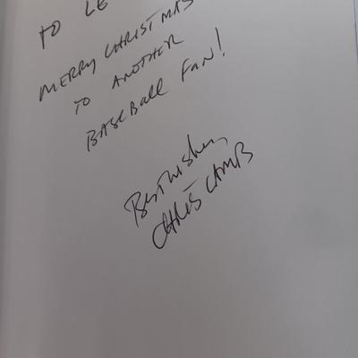 Two Baseball books - Certified Major Leagues of Mile High and Autographed Blackout hardback