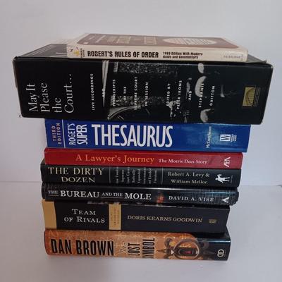 Law Lawer Criminal books - A Lawyers Journey - The dirty Dozen - and others