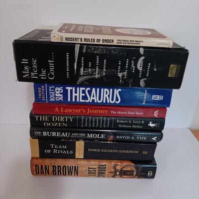 Law Lawer Criminal books - A Lawyers Journey - The dirty Dozen - and others