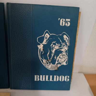 1964 - 1964 - 1965 and 1967 Bulldog yearbooks