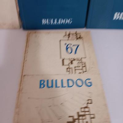 1964 - 1964 - 1965 and 1967 Bulldog yearbooks
