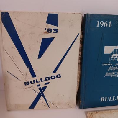 1964 - 1964 - 1965 and 1967 Bulldog yearbooks