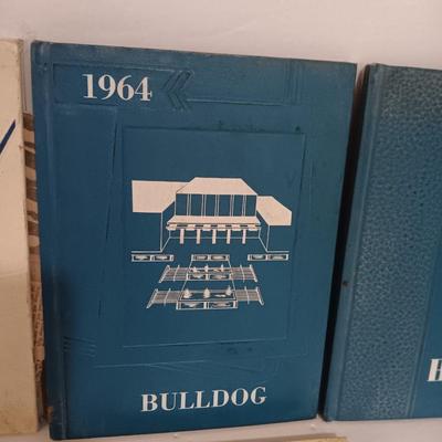 1964 - 1964 - 1965 and 1967 Bulldog yearbooks