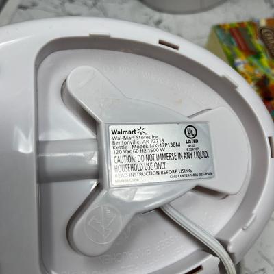 Electric tea pot & tea