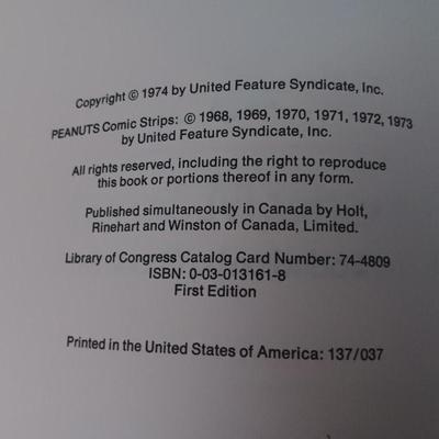 The Snoopy Festival Book. 1974. United Feature Syndicate Inc.