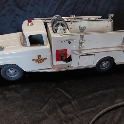 Immaculate for its age 1950's in the box White Tonka No. 46 Suburban Pumper Truck