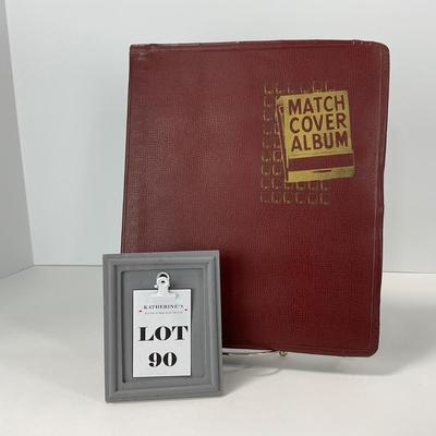 -90- COLLECTIBLES | Vintage Match Book Cover Collection & Album