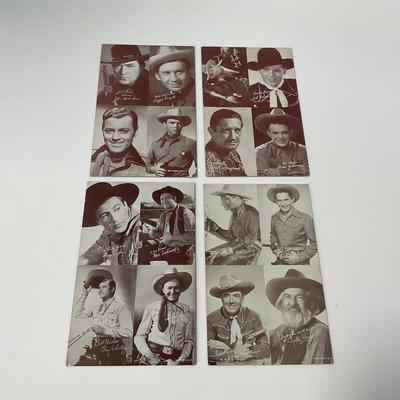-95- COLLECTIBLE | 1950â€™s Exhibition Cowboy Cards