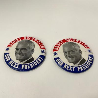 -97- POLITICAL | Vintage 1960â€™s Political Buttons