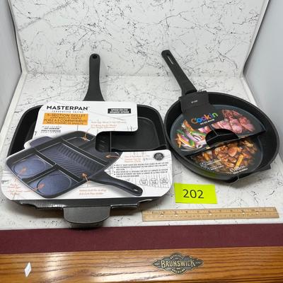 New divided skillets
