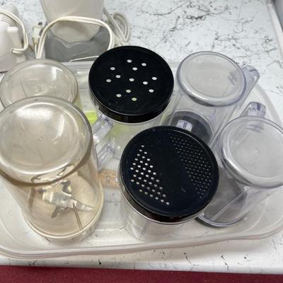 Hand mixer and small blender