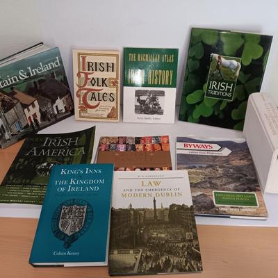 Books on Ireland - Irish folk tales -Britain & Ireland - Irish traditions - Law in Dublin and others
