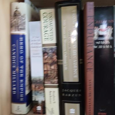 Shelf of books 1421, Hero of the Empire - 1776 - Guns Germs and Steel and other great titles