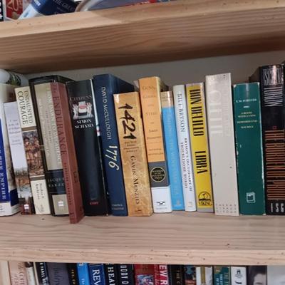 Shelf of books 1421, Hero of the Empire - 1776 - Guns Germs and Steel and other great titles