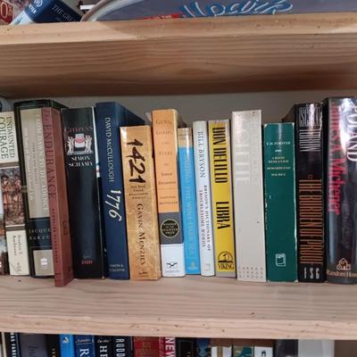 Shelf of books 1421, Hero of the Empire - 1776 - Guns Germs and Steel and other great titles