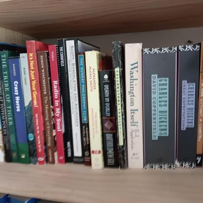 Lots of books Charles Dickens - Crazy horse - The tribe of Tiger - A sunburned Country & more