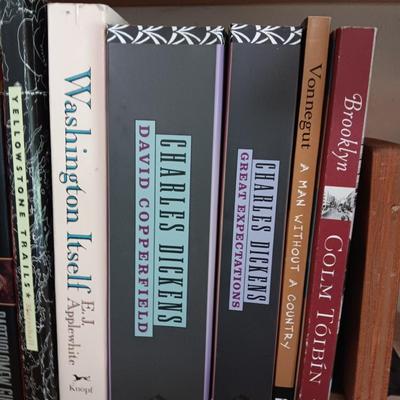 Lots of books Charles Dickens - Crazy horse - The tribe of Tiger - A sunburned Country & more