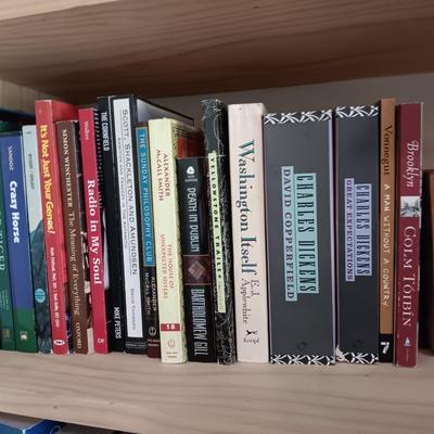 Lots of books Charles Dickens - Crazy horse - The tribe of Tiger - A sunburned Country & more