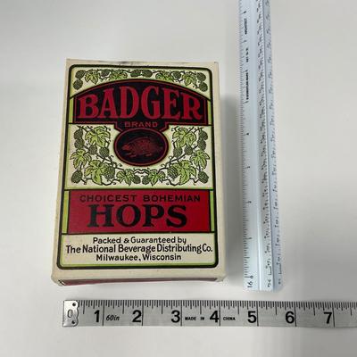 -100- COLLECTIBLE | Pre Prohibition Badger Brand Hops Box