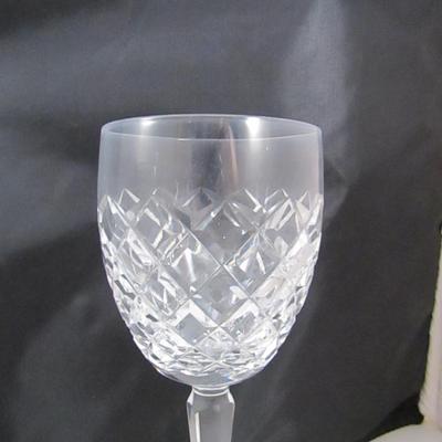 Waterford Crystal Water Goblets 'Comeraugh' Pattern- 8 Pieces