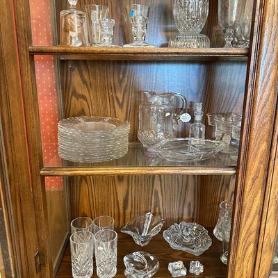 Lot 9: Keller Furniture, Glassware & More