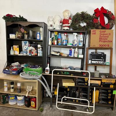Lot 12: Garage Items (Left Side)