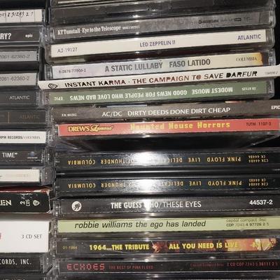 GREAT MUSIC ON CD'S PINK FLOYD-GUESS WHO-AC/DC-GENISIS MANY MORE GREAT NAMES