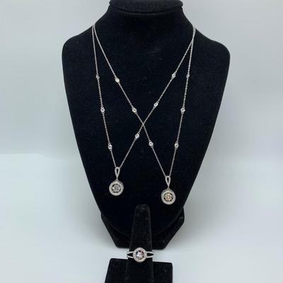 Dancing Gemstones on 925 & 10K (B3-HS)